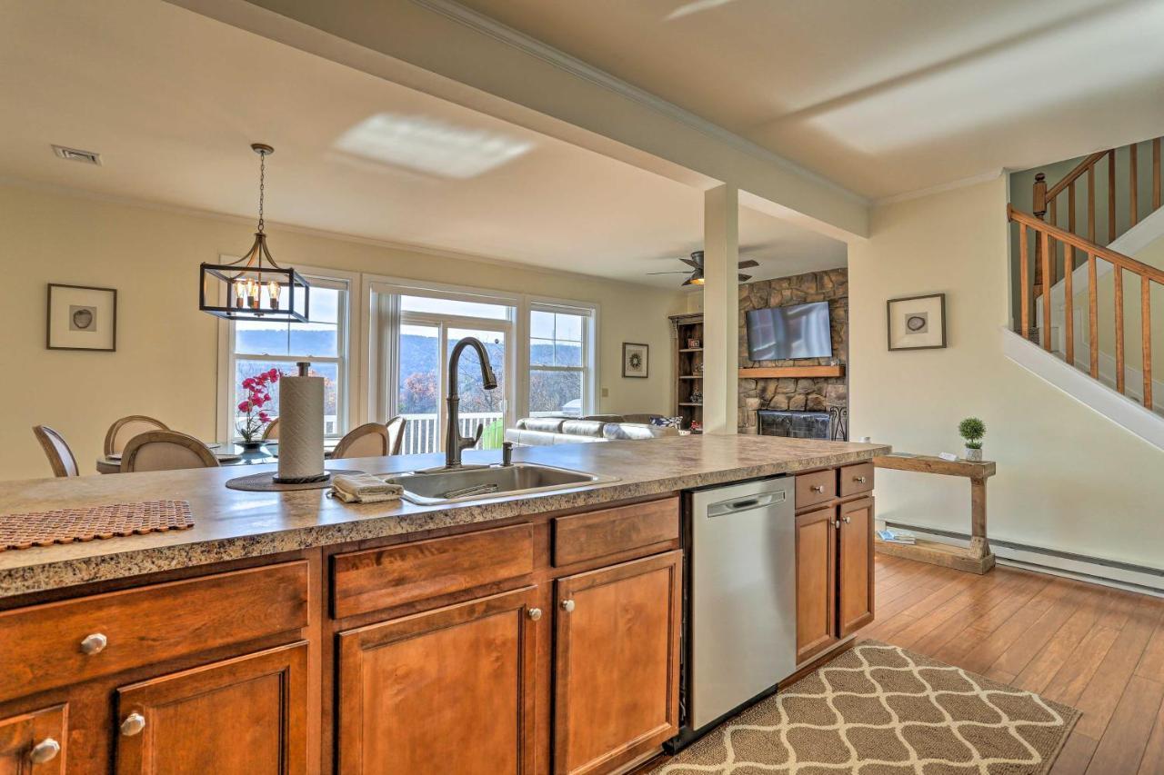 New ! Slopeside Townhome : Wfh, Ski, Dine & Hike تانيرسفيل المظهر الخارجي الصورة